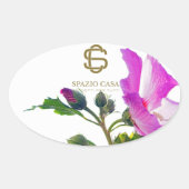 TAGTAGA-STICKERS OVALE STICKER (Voorkant)