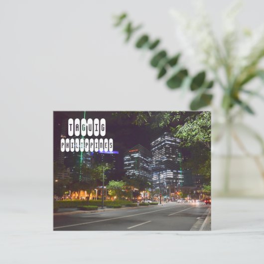 Taguig Briefkaart (Staand voorkant)