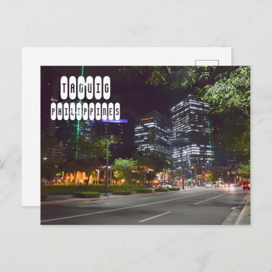 Taguig Briefkaart (Voorkant / Achterkant)