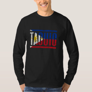 TAGUIG FILIPIJNEN MET ZIJN FILIPIJNSE VLAG T-SHIRT