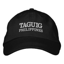 Taguig Filippijnen Honkbal Hoed Geborduurde Pet