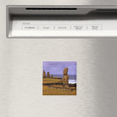 Tahai Platform Moai Beeld Abstracts Pasen Magneet (Insitu (Vaatwasser))