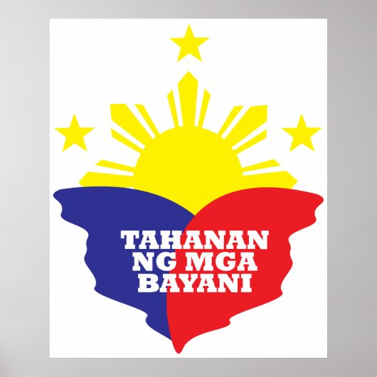 Tahanan Ng Mga Bayani Poster (Voorkant)