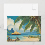 Tahiti (5) briefkaart (Voorkant / Achterkant)