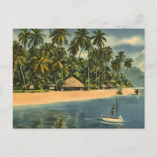 Tahiti (7) briefkaart (Voorkant)
