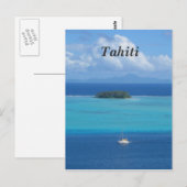 Tahiti Briefkaart (Voorkant / Achterkant)