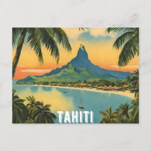 Tahiti Briefkaart