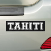 Tahiti Bumpersticker (Op auto)