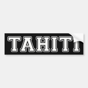 Tahiti Bumpersticker