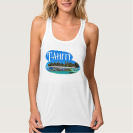 TAHITI DOOR EKLEKTIX, BEKWAAMHEID VAN DE EILANDEN TANKTOP