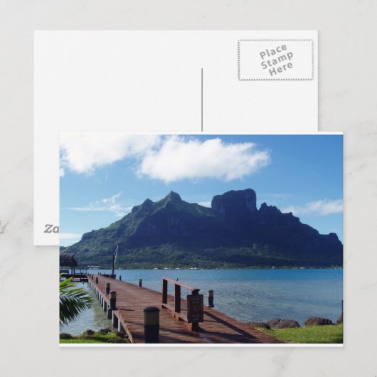 Tahiti - een ander uitzicht briefkaart (Voorkant / Achterkant)