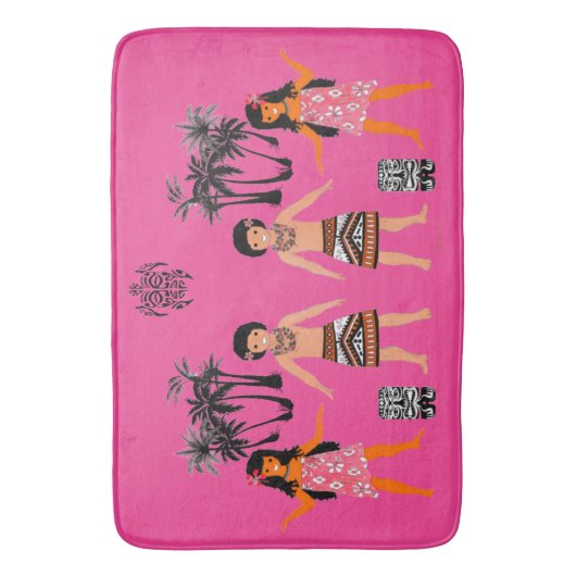 Tahiti, Frans-Polynesië Badmat (Voorkant Verticaal)