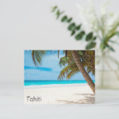 Tahiti Frans Polynesië Bora Bora Reizen Briefkaart (Staand voorkant)