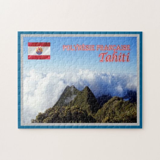 Tahiti - Frans-Polynesië - Legpuzzel (Horizontaal)