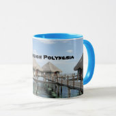 Tahiti, Frans-Polynesië Mok (Voorkant rechts)