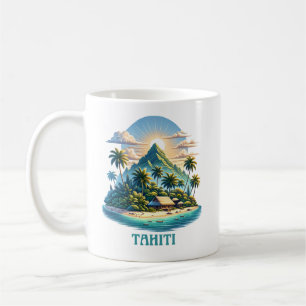 Tahiti Frans Polynesië Zuid-Pacific Koffiemok