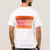 tahiti heeft zich teruggetrokken t-shirt (Achterkant)