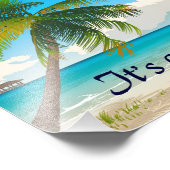 Tahiti is een Magische 8 x 10 afdrukken Foto Afdruk (Hoek)