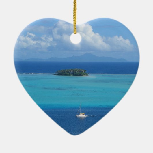 Tahiti Keramisch Ornament (Achterkant)