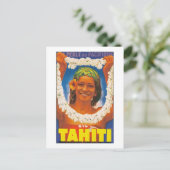 Tahiti ~ La Perle du Pacifique Briefkaart (Staand voorkant)