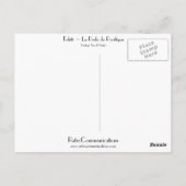 Tahiti ~ La Perle du Pacifique Briefkaart (Achterkant)