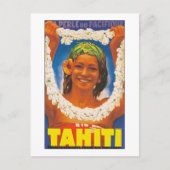 Tahiti ~ La Perle du Pacifique Briefkaart (Voorkant)
