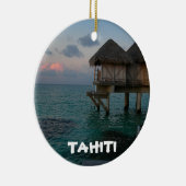 Tahiti Lagoon Festive Circle Ornament (Rechts)