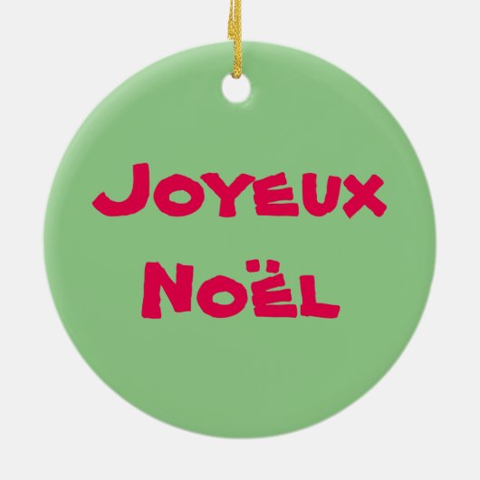 Tahiti Lagoon Festive Circle Ornament (Achterkant)