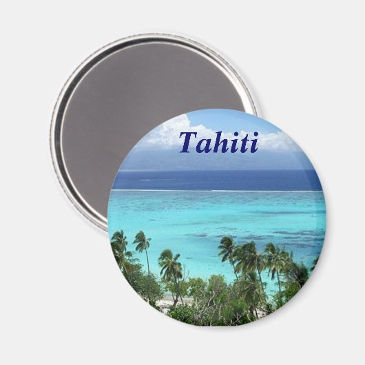 Tahiti magneet (Voorkant / Achterkant)