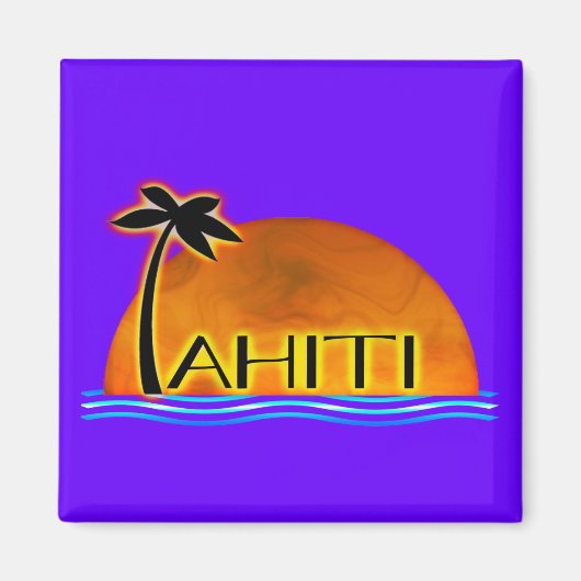 Tahiti Magnet (Voorkant)