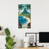 Tahiti Poster (Thuiskantoor)