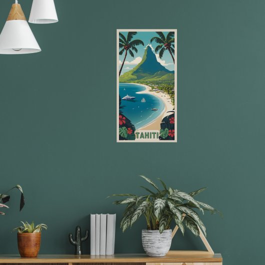 Tahiti Poster (Woonkamer 1)