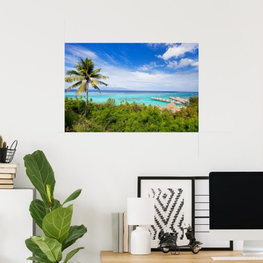 Tahiti Poster (Thuiskantoor)