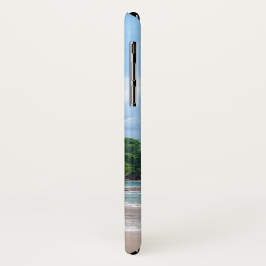 Tahiti Sand Beach Blue Sky Palm Trees Case-Mate iPhone Case (Achterkant/links)