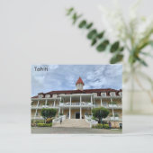 Tahiti, stadhuis, Papeete, Frans-Polynesië Briefkaart (Staand voorkant)
