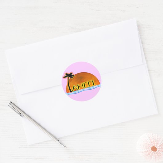 Tahiti Sticker (Envelop)