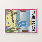 Tahiti strand st tropez legpuzzel (Horizontaal)