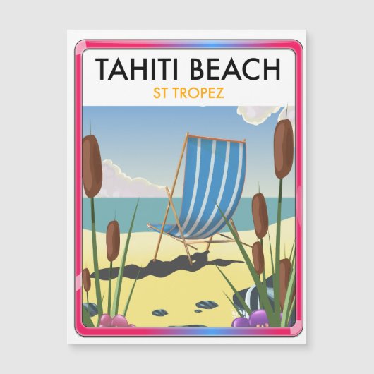 Tahiti strand te tropez (Voorkant)