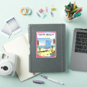 Tahiti strand te tropez sticker (iPad Cover)