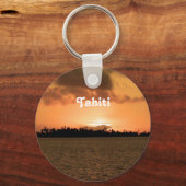 Tahiti Sunset Sleutelhanger (Voorkant)