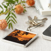 tahiti sunset sleutelhanger (Zijkant)