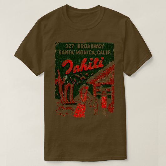 Tahiti T-shirt (Design voorkant)