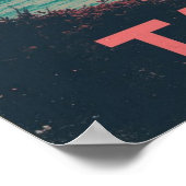 Tahiti Tranquility – Vintage South Pacific Travel Poster (Hoek)