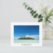 Tahiti, tropical island in the pacific briefkaart (Staand voorkant)