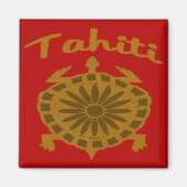 Tahiti Turtle Magneet (Voorkant)