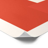 Tahiti vintage-poster poster (Hoek)