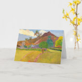 Tahitiaans landschap | Paul Gauguin Kaart (Gele Bloem)
