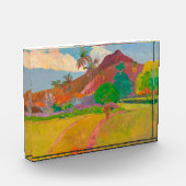 Tahitiaans landschap Paul Gauguin Post-Impressioni Fotoblokken (Links)