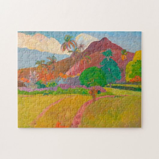 Tahitiaans landschap Paul Gauguin Post-Impressioni Legpuzzel (Horizontaal)
