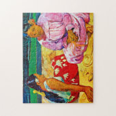 Tahitiaanse Vrouwen, Gauguin Legpuzzel (Verticaal)